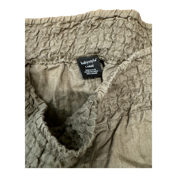 BABYSTYLE Maternity Ramie Capris - Picture 5 of 6